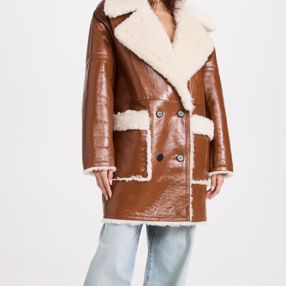 Citizens of humanity Elodie shearling coat S NWT